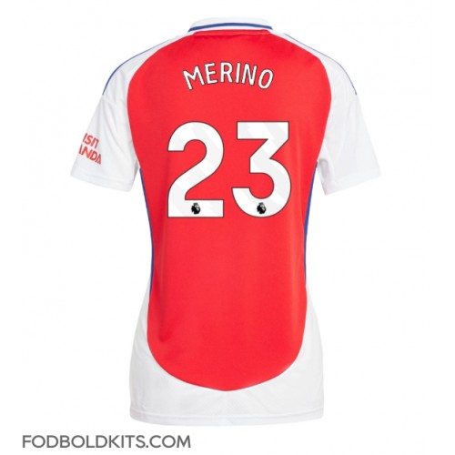 Arsenal Mikel Merino #23 Hjemmebanetrøje Dame 2024-25 Kortærmet